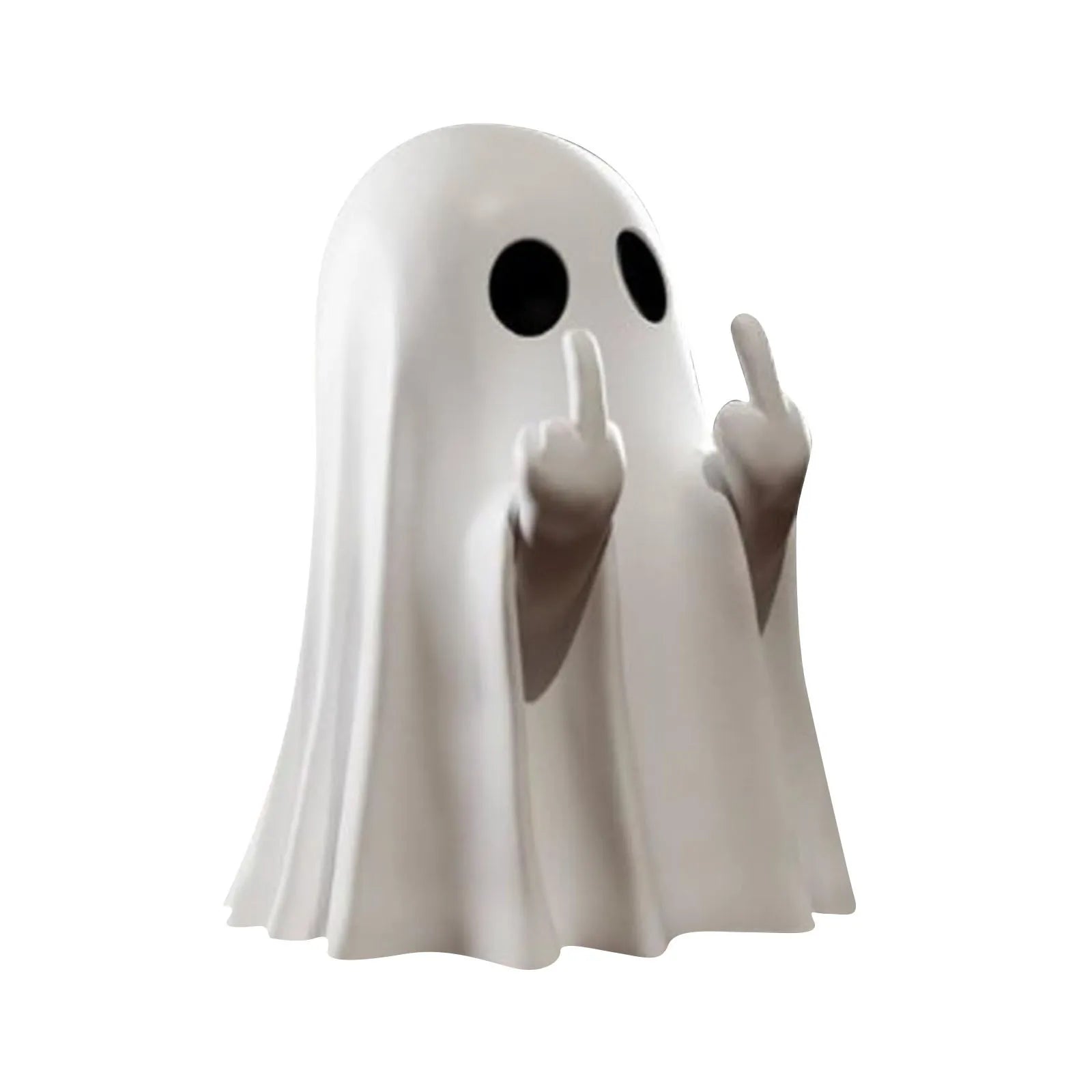 Middle Finger Love Ghost Halloween Ornaments