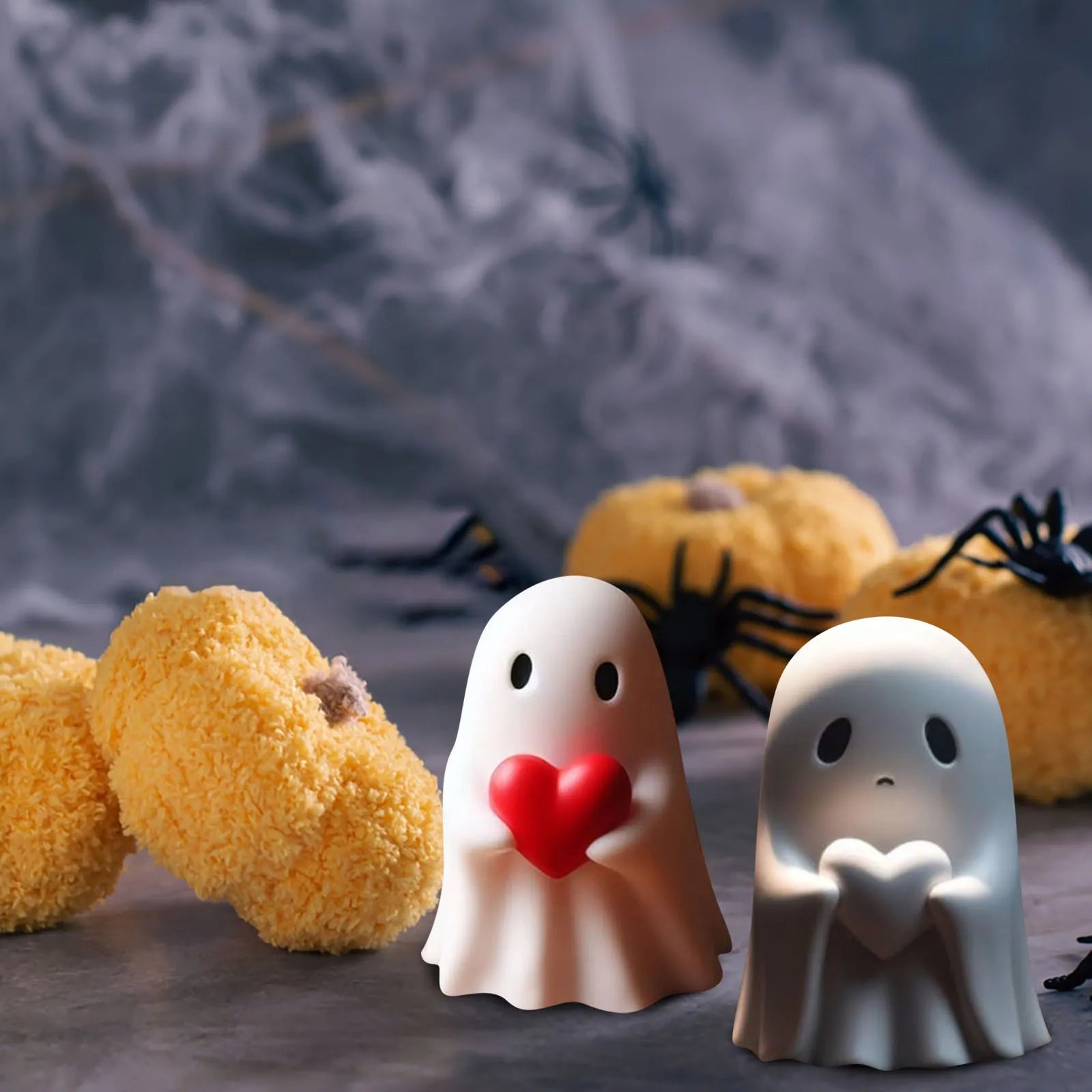 Middle Finger Love Ghost Halloween Ornaments